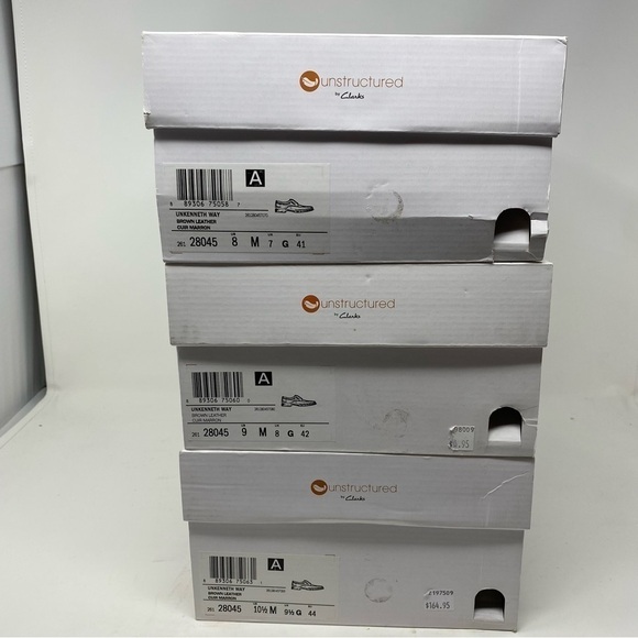 Clarks Un Kenneth Way Brown Leather Oxford - Picture 10 of 10